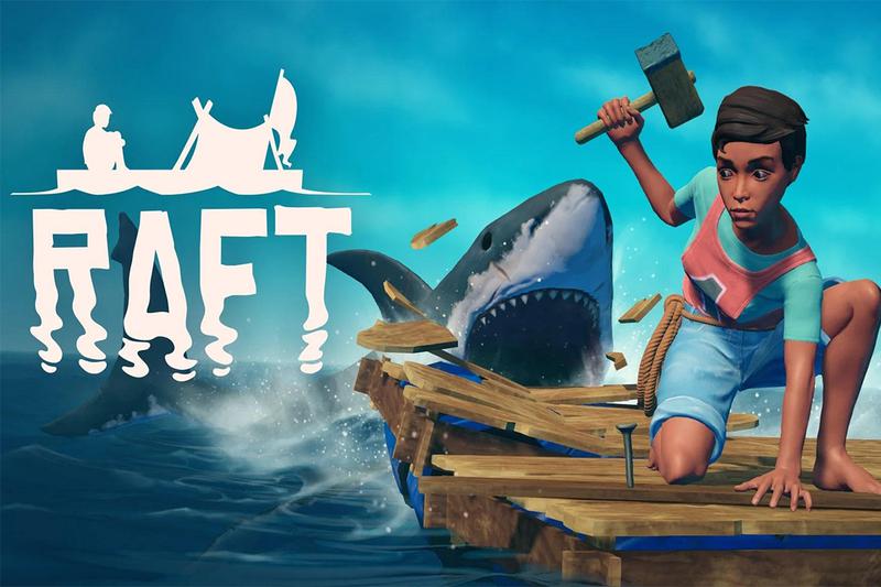 Raft - game sinh tồn ngoài biển khơi 