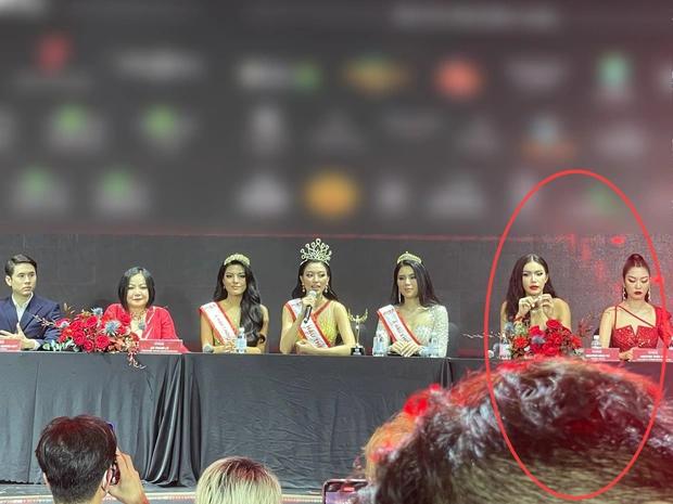 Hoa hậu Kỳ Duyên lên tiếng trước nghi vấn bỏ về ở họp báo cùng top 3 Hoa hậu Thể Thao Việt Nam 2022