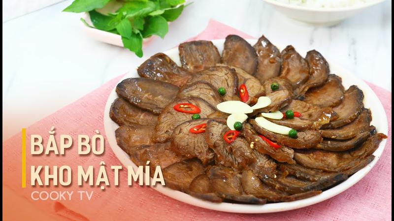 NGÁN BÒ KHO HÃY THỬ NGAY CÁCH LÀM BẮP BÒ KHO GỪNG VÀ MẬT MÍA NGON BÁ CHÁY