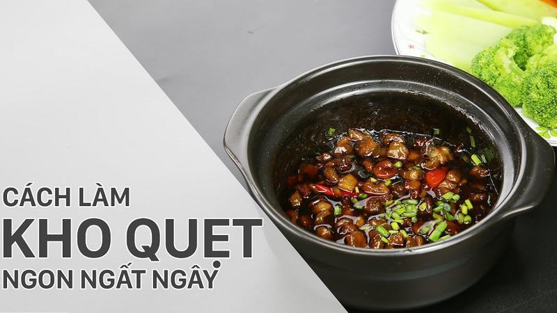 LÀM NƯỚC MẮM KHO QUẸT TÓP MỠ NGON ĐÚNG VỊ THẬT ĐƠN GIẢN