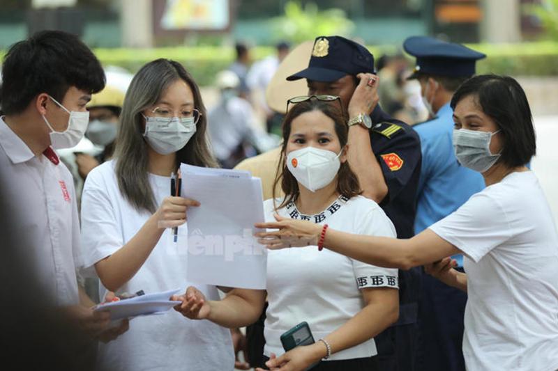 Chia khu vực nộp lệ phí đăng ký nguyện vọng