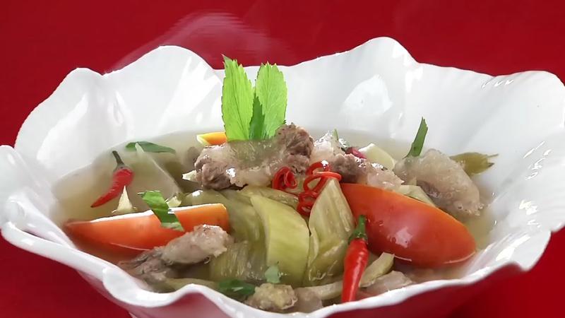 ĐỐI VỊ VỚI CÁCH NẤU CANH DƯA GÂN BÒ