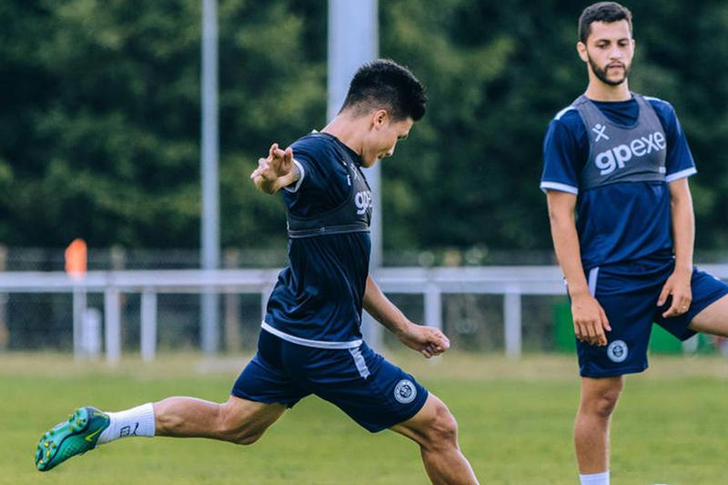 Pau - Sochaux: Quang Hải dự bị