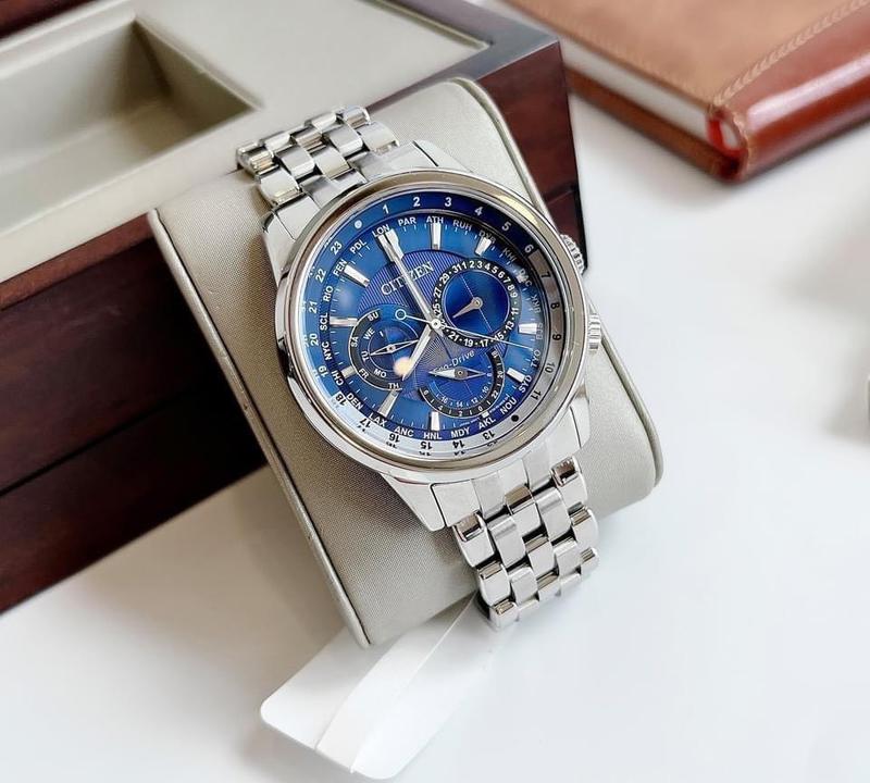 Đồng Hồ Nam Citizen Calendrier Eco-Drive BU2021-51L Chính Hãng